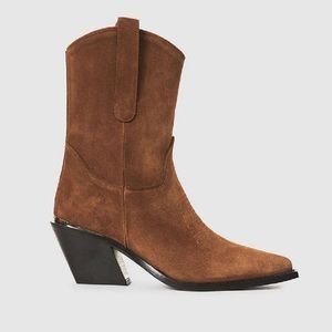 Anine Bing - Mid Tania Boots in Toffee